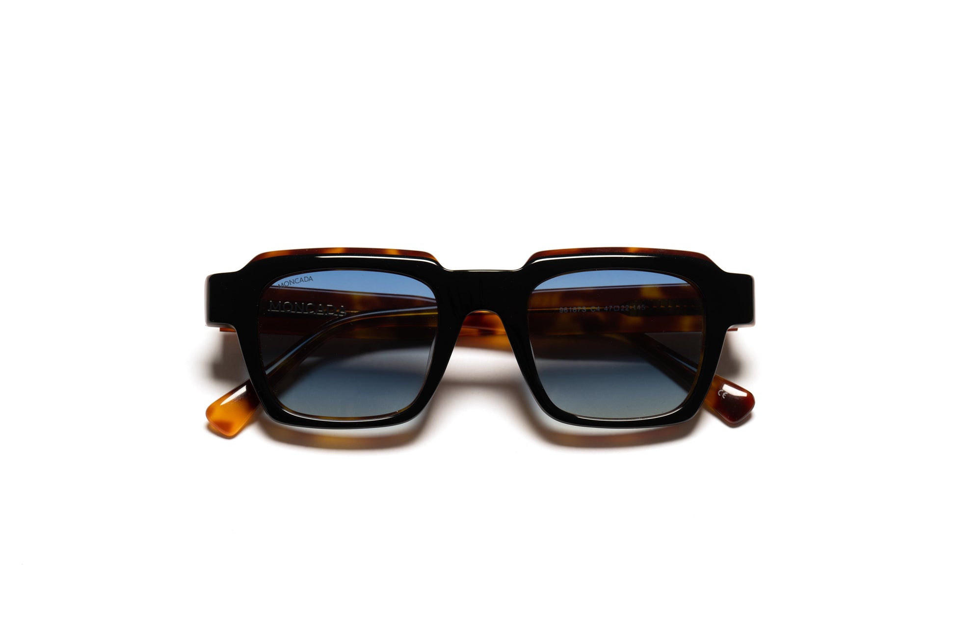 MARCELLO BLACK HAVANA 's, best, black, blue, blue lenses, cellulose, havana, shades, sicily, specs, sunglasses, sustainable, vintage
