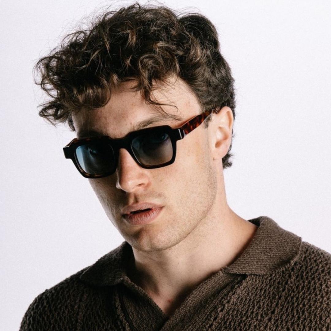 MARCELLO BLACK HAVANA 's, best, black, blue, blue lenses, cellulose, havana, shades, sicily, specs, sunglasses, sustainable, vintage