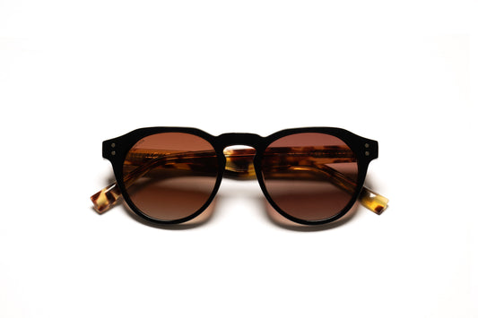 PANAREA BLACK HAVANA 's, acetate, bevel bioacetate, black lenses, bohochic, bold cellulose, coachella, eyewear, handcrafted, handmade, havana, hollywood, moncada, polarized, round, round frame, shades, specs, square sunglasses, sustainable, tortoise, vintage