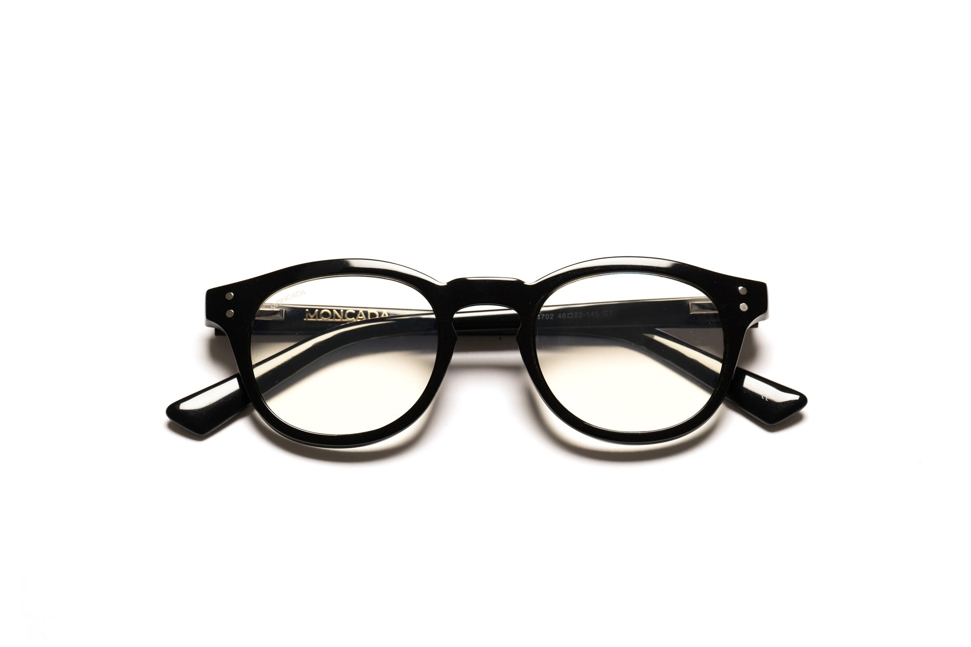 PASOLINI NOIR bevel acetate, bioacetate, black, black frame, blue lenses, light filter, boho, bohochic, bold cellulose, eyewear, specs, sustainable