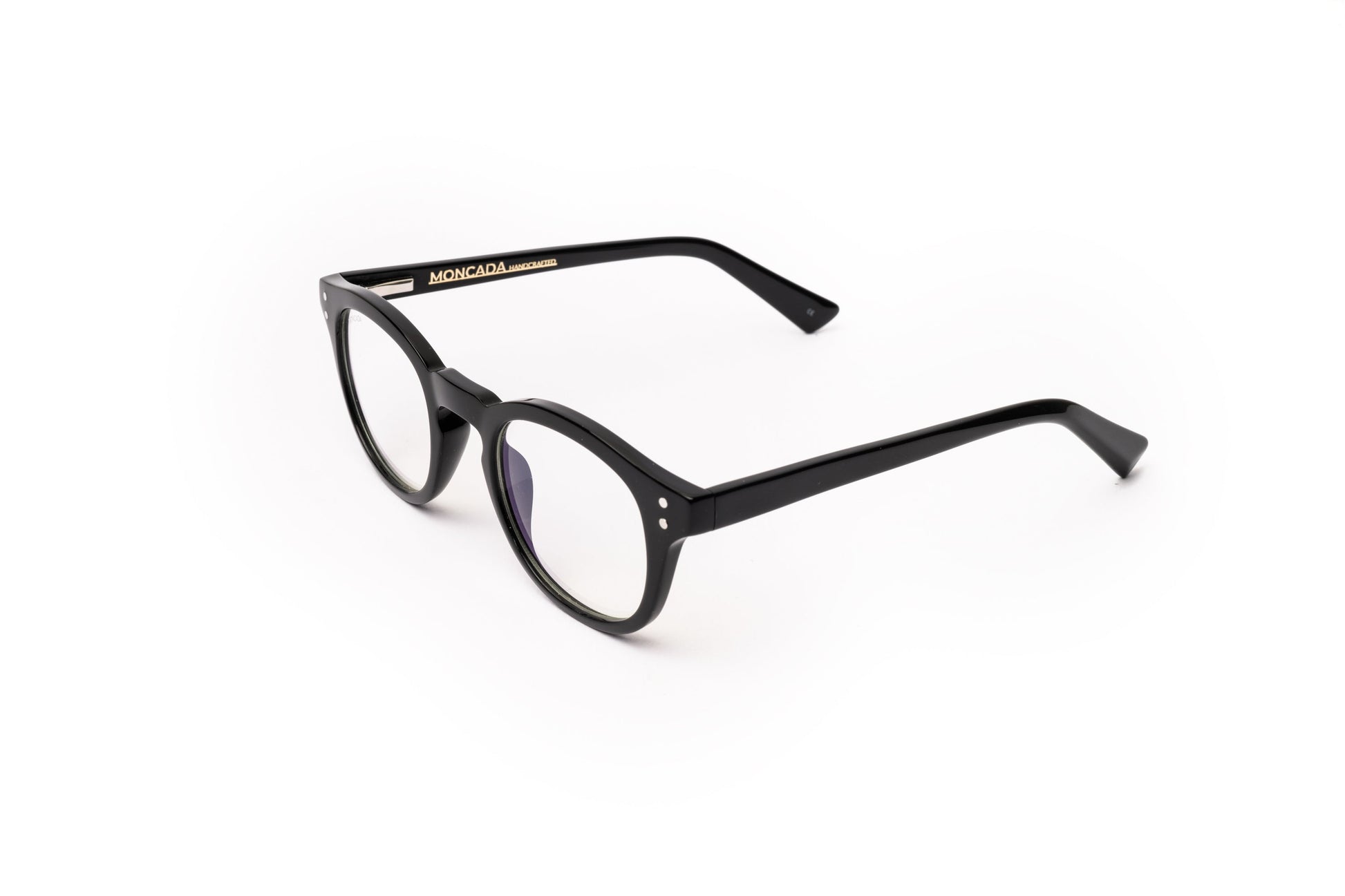 PASOLINI NOIR bevel acetate, bioacetate, black, black frame, blue lenses, light filter, boho, bohochic, bold cellulose, eyewear, specs, sustainable