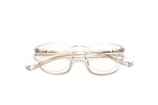PASOLINI ARIA acetate, bevel bioacetate, blue light filter, specs, transparent